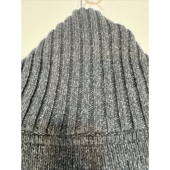 Method Mens Preppy Neck Wrap Pullover Sweater XXL Charcoal Gray - Picture 12 of 13